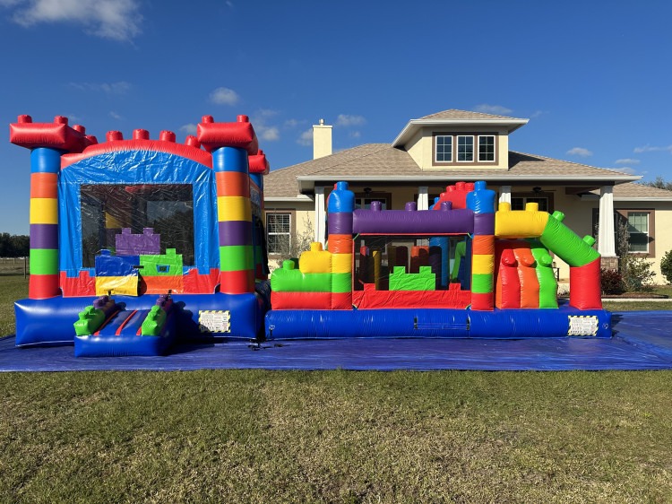 LEGO CASTLE OBSTACLE COURSE