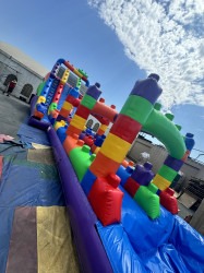 IMG 0789203 1722993607 1 Lego 22 feet double lane waterslide with slip n slide