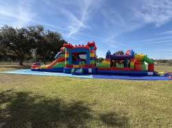 LEGO COMBO DOUBLE SLIDE WITH OBSTACLE